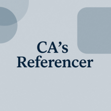 Visit CA Referencer section